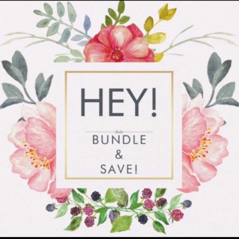 Bundle and Save!! All reasonable offers accepted!
